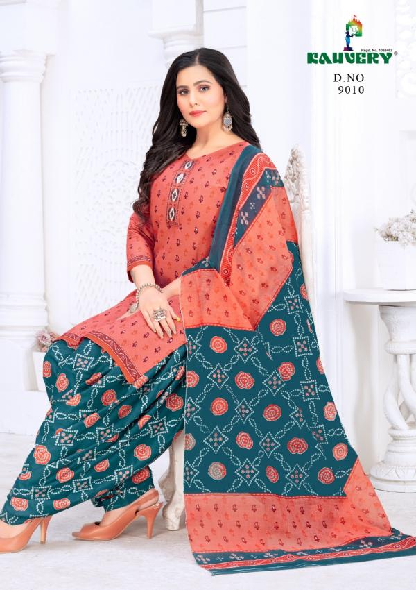 Kauvery Festival Vol-9 Cotton Designer Readymade Suit